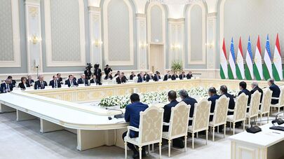 Первое заседание Высшего межгосударственного совета Таджикистана и Узбекистана.