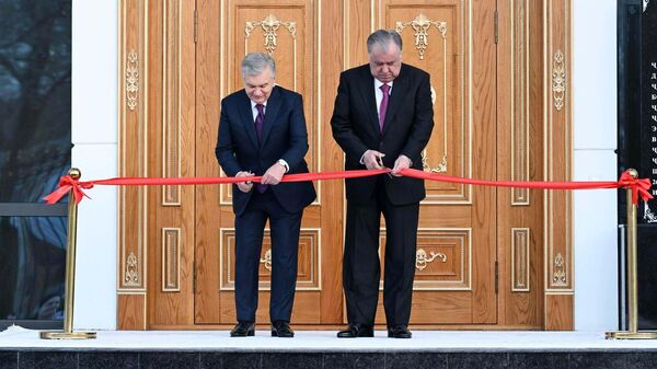 Государственный визит Президента Республики Таджикистан Эмомали Рахмона в Узбекистан. - Sputnik Таджикистан