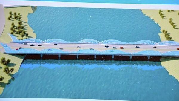 Дар болои Сирдарё пули нави иловагии мошингард сохта мешавад - Sputnik Тоҷикистон