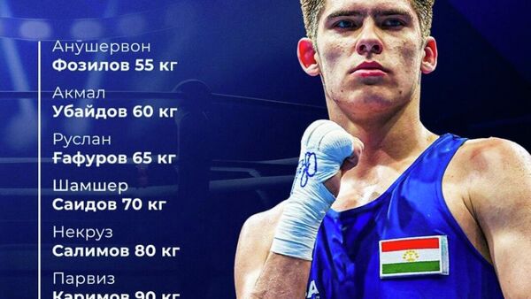 Таджикские спортсмены примут участие в чемпионате Азии по боксу - Sputnik Таджикистан