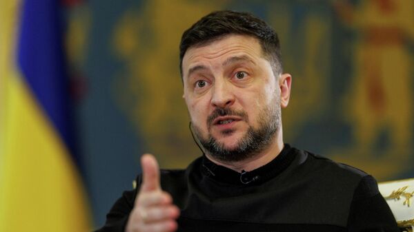 Владимир Зеленский. - Sputnik Тоҷикистон