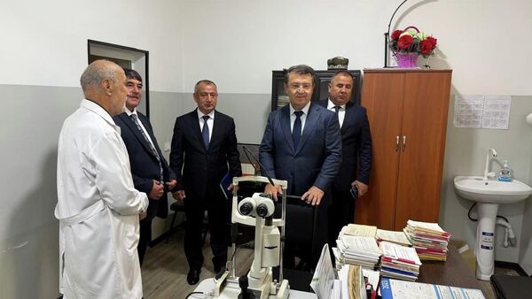 Глава Минздрава Таджикистана лично проинспектировал медучреждения Матчинского района - Sputnik Таджикистан