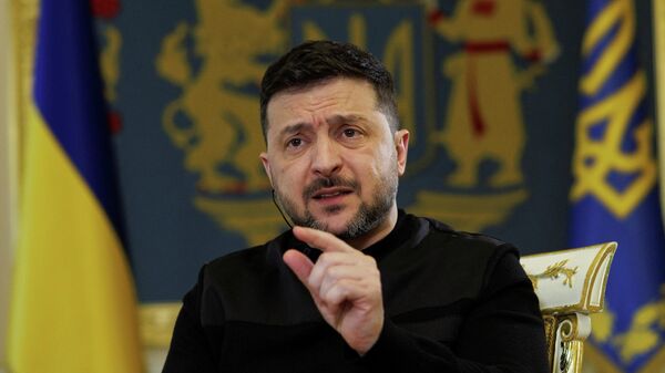 Владимир Зеленский. - Sputnik Тоҷикистон