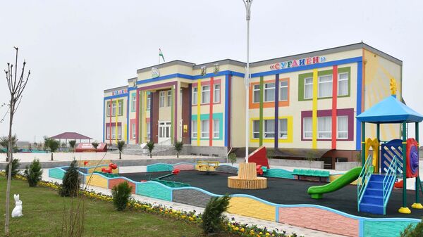 Детский сад Сугдиён в Согдийской области.  - Sputnik Тоҷикистон