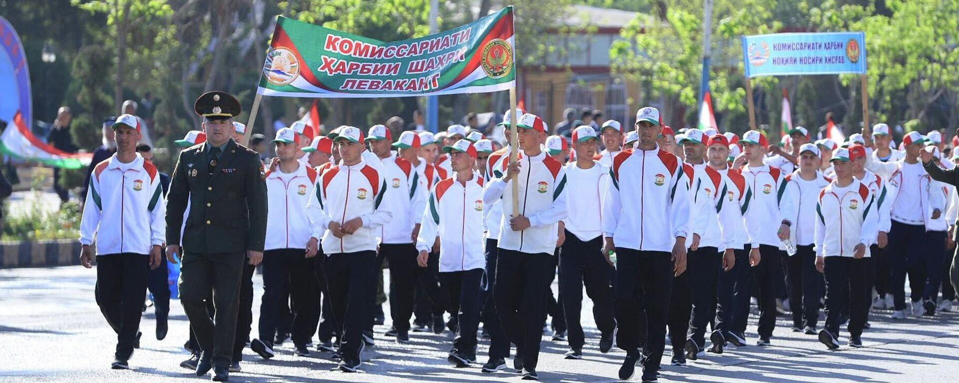 Весенний призыв новобранцев в таджикскую армию.  - Sputnik Тоҷикистон, 1920, 02.04.2026