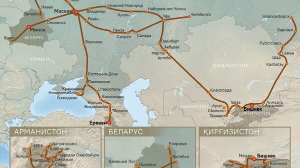Кишварҳои ИИАО шабакаи роҳҳои баландсуръатро ба кор медароранд - Sputnik Тоҷикистон