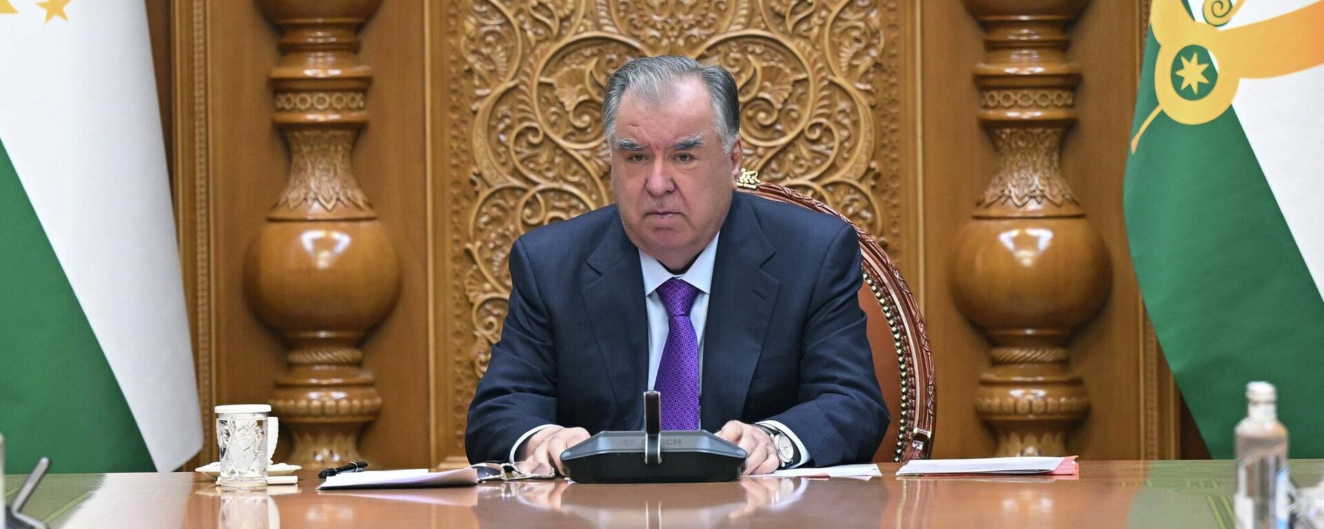 Рабочее совещание по ходу подготовки к празднованию 35-летия независимости Республики Таджикистан. - Sputnik Тоҷикистон, 1920, 03.04.2026