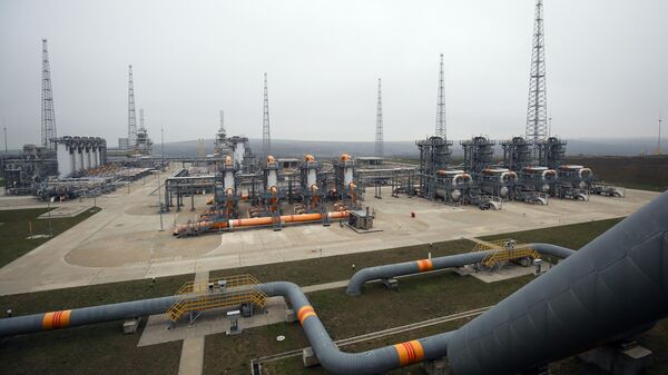 Компрессорная станция Казачья, входящая в систему газопроводов для обеспечения поставок газа для Турецкого потока.  - Sputnik Тоҷикистон