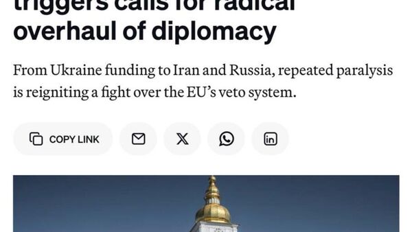 ЕС столкнулся с системным параличом из-за Украины и санкций - Sputnik Таджикистан