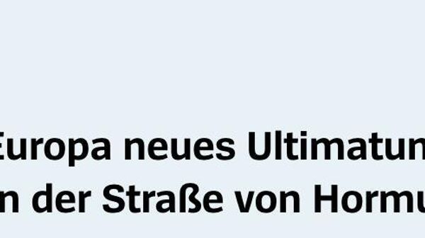Трамп аз Аврупо талаб мекунад, ки нерӯҳои худро ба тангаи Ҳурмуз фиристад, менависад Spiegel - Sputnik Тоҷикистон