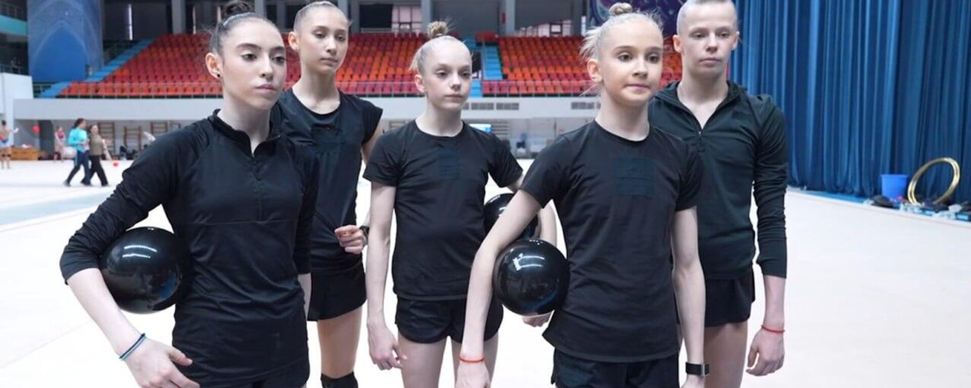 Российские гимнастки успешно выступили на втором этапе Кубка мира в Узбекистане - Sputnik Тоҷикистон, 1920, 13.04.2026