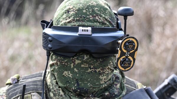 Боевая работа операторов БПЛА. - Sputnik Таджикистан