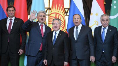 Заседание совета глав МИД СНГ в Москве.