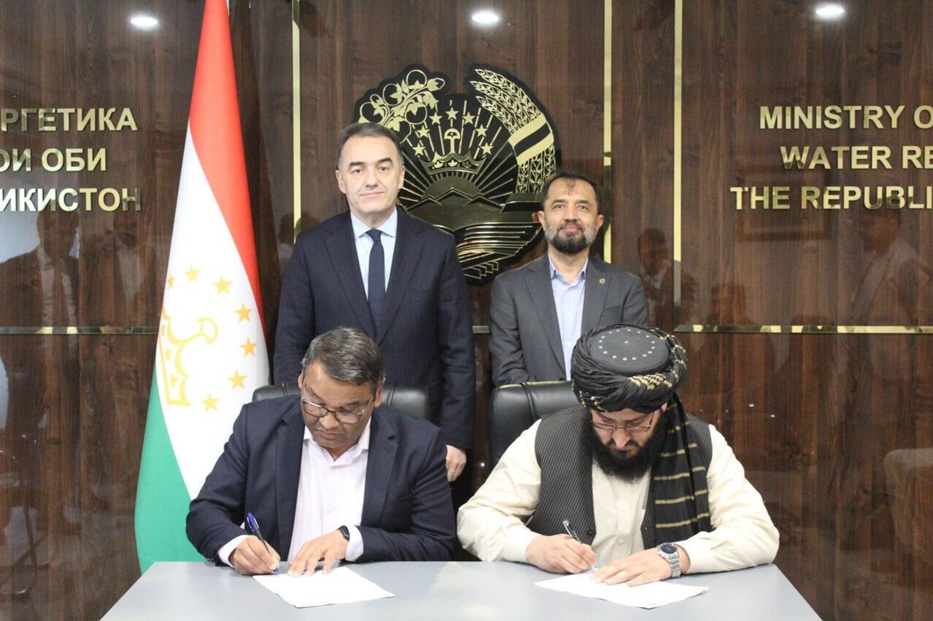 Подписание протокола по проекту CASA-1000. - Sputnik Таджикистан, 1920, 20.04.2026