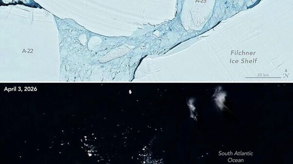 Крупнейший в мире айсберг полностью разрушился - Sputnik Таджикистан