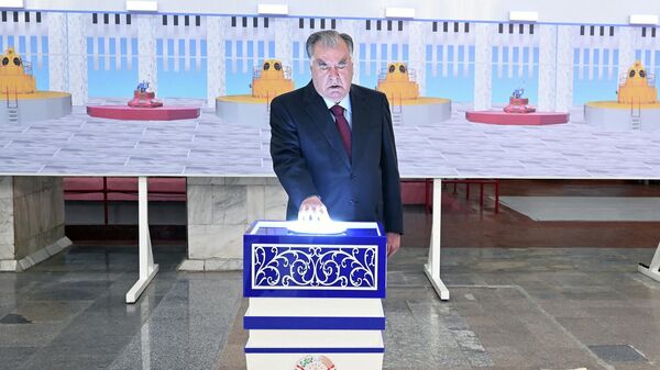 Эмомали Рахмон ввел в эксплуатацию энергоблок № 7 Нурекской ГЭС. - Sputnik Тоҷикистон