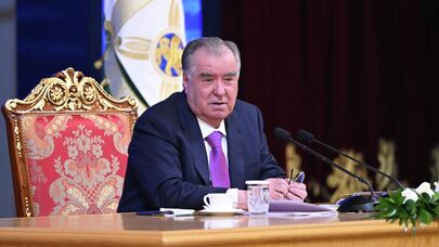  Президент Республики Таджикистан Эмомали Рахмон.