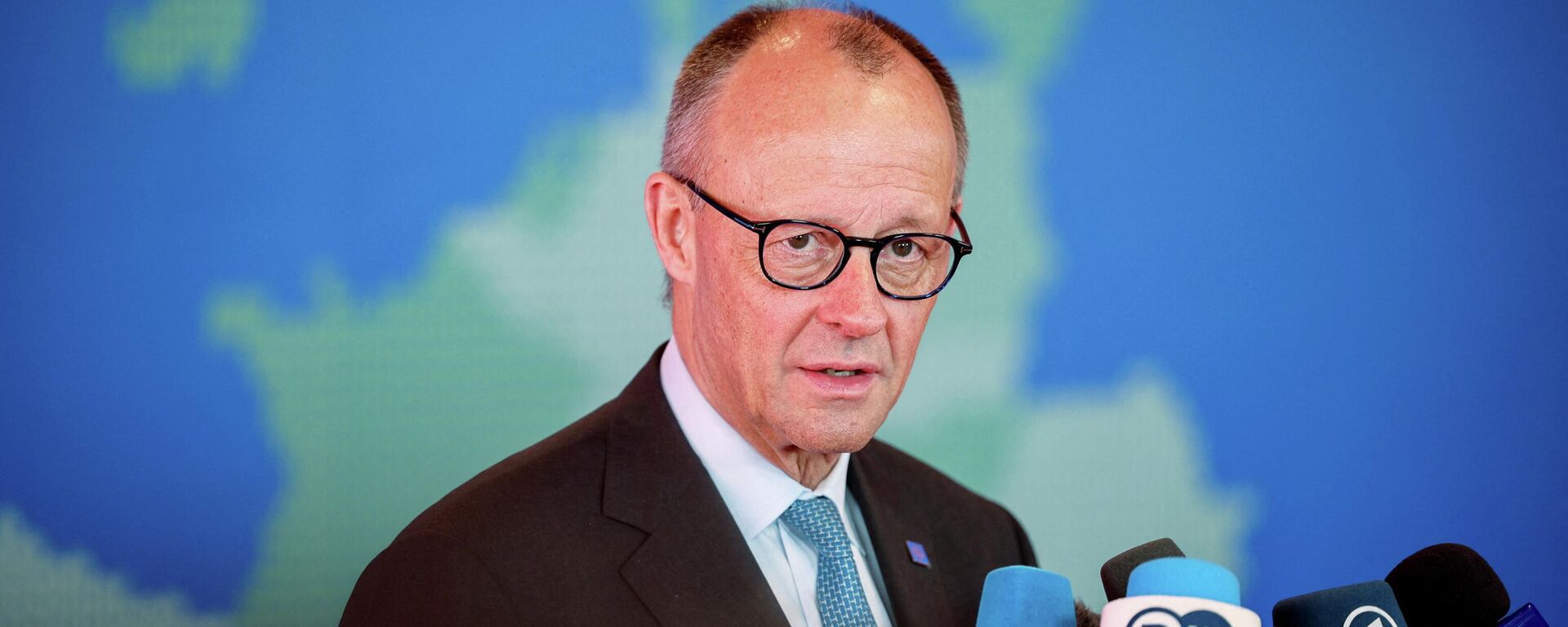 Канцлер Германии Фридрих Мерц. - Sputnik Тоҷикистон, 1920, 27.04.2026