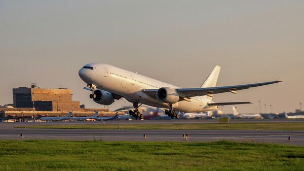 Вылет первого прямого авиарейса из Москвы в Пхеньян  - Sputnik Тоҷикистон