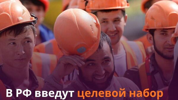 МВД РФ анонсировало эксперимент по завозу в страну 1,7 млн мигрантов - Sputnik Таджикистан