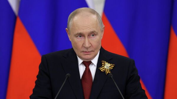 Пресс-конференция президента Владимира Путина - Sputnik Тоҷикистон
