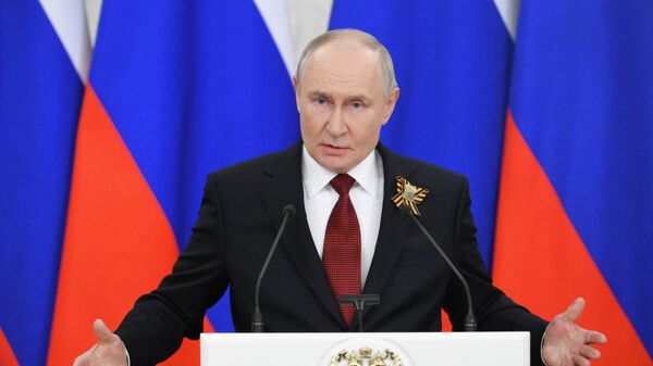 Пресс-конференция президента Владимира Путина - Sputnik Таджикистан