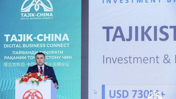 бизнес-форум Tajik-China Digital Business Connect в Пекине - Sputnik Таджикистан