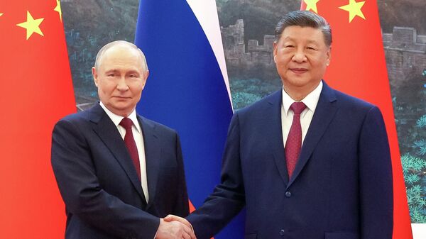 Официальный визит президента РФ Владимира Путина в Пекин. - Sputnik Тоҷикистон