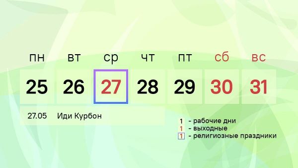 Дополнительный выходной ждет таджикистанцев на Иди Курбон - Sputnik Таджикистан