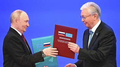 Государственный визит президента РФ Владимира Путина в Казахстан