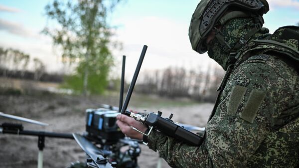 Боевая работа операторов БПЛА - Sputnik Таджикистан