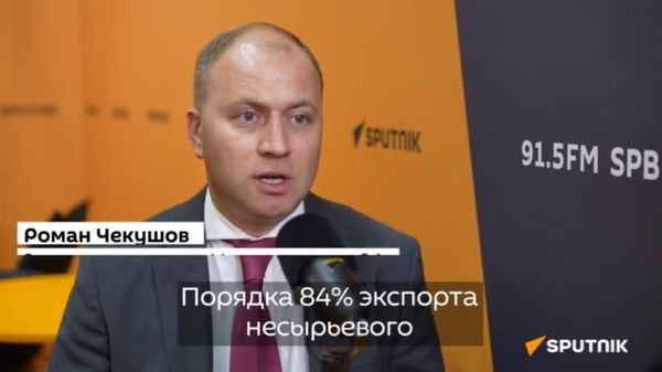 Около 84% российского несырьевого экспорта уходит в дружественные страны, заявил замглавы Минпромторга РФ Роман Чекушов - Sputnik Таджикистан