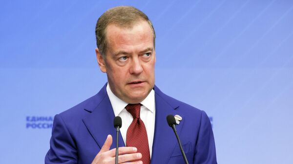 Заместитель председателя Совета безопасности РФ Дмитрий Медведев.  - Sputnik Таджикистан
