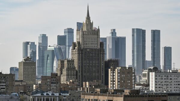 Здание Министерства иностранных дел Российской Федерации (МИД РФ) в Москве. - Sputnik Таджикистан