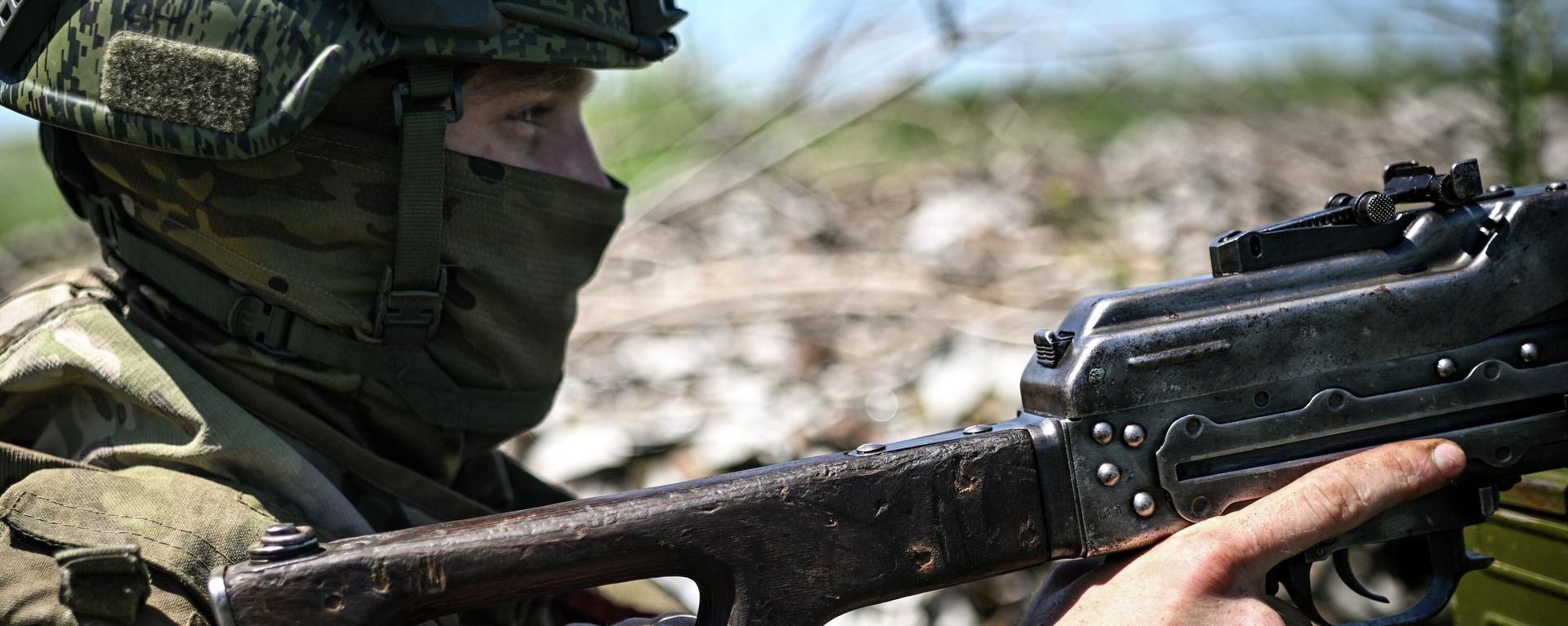 Морские пехотинцы группировки войск Восток на направлении Гуляйполе в зоне СВО - Sputnik Таджикистан, 1920, 30.06.2026