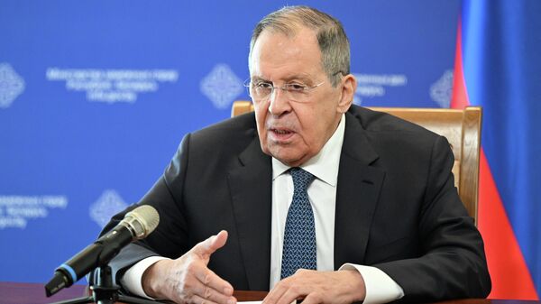 Министр иностранных дел РФ Сергей Лавров. Министр иностранных дел РФ Сергей Лавров. - Sputnik Таджикистан