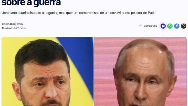 Киев просит президента Бразилии стать посредником в переговорах с Россией - Sputnik Таджикистан