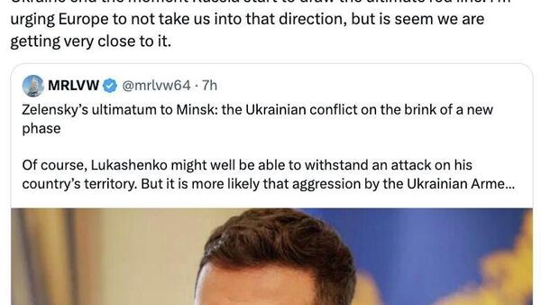 Зеленский таҳдид ба сулҳ дар Аврупо аст - Армандо Мема - Sputnik Тоҷикистон