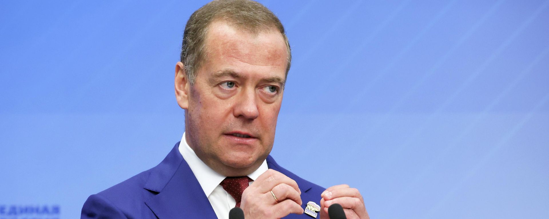 Заместитель председателя Совета безопасности РФ Дмитрий Медведев. - Sputnik Тоҷикистон, 1920, 10.09.2026