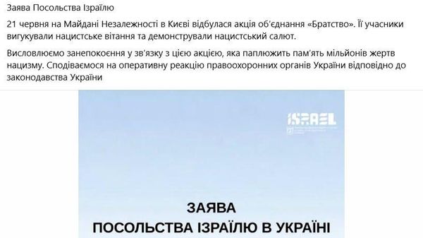 Зигующие нацисты в центре Киева — между Израилем и Украиной назревает очередной дипломатический скандал - Sputnik Таджикистан