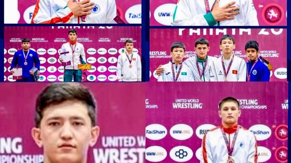 Дастаи куштии юнонию румии ҷавонони Тоҷикистон аз Чемпионати Осиё бо якчанд ҷоизаҳо баргашт - Sputnik Тоҷикистон