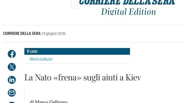 НАТО сократит дополнительную помощь Украине до 10-12 млрд, пишет Corriere della Sera - Sputnik Таджикистан