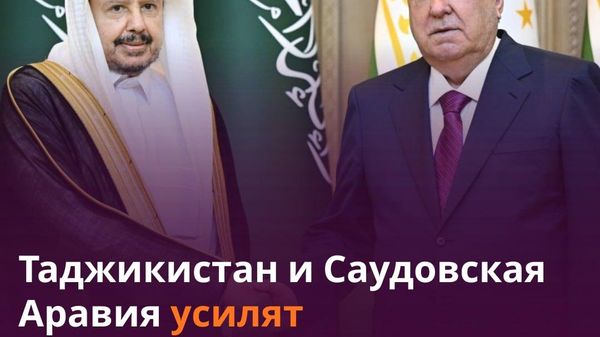 Эмомали Рахмон принял председателя парламента Саудовской Аравии в Душанбе - Sputnik Таджикистан