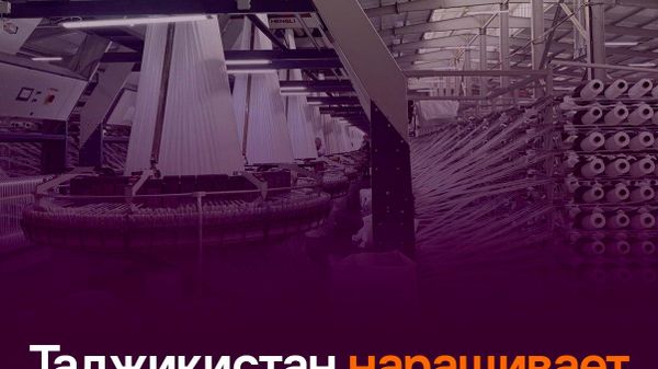 Промпроизводство в Таджикистане достигло 33,8 млрд сомони за полгода - Sputnik Таджикистан