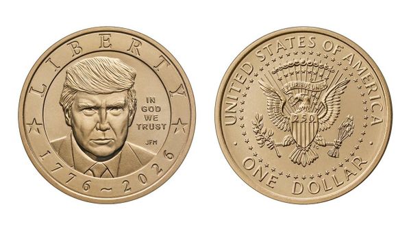 Трамп залезет в кошельки американцев: в США появятся золотые монеты с лицом президента - Sputnik Таджикистан