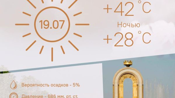 Жара и палящее солнце ждут Душанбе 19 июля - Sputnik Таджикистан