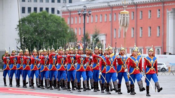 Дар Улан-Батор маросими бошукӯҳе ба ифтихори Эмомалӣ Раҳмон баргузор шуд - Sputnik Тоҷикистон