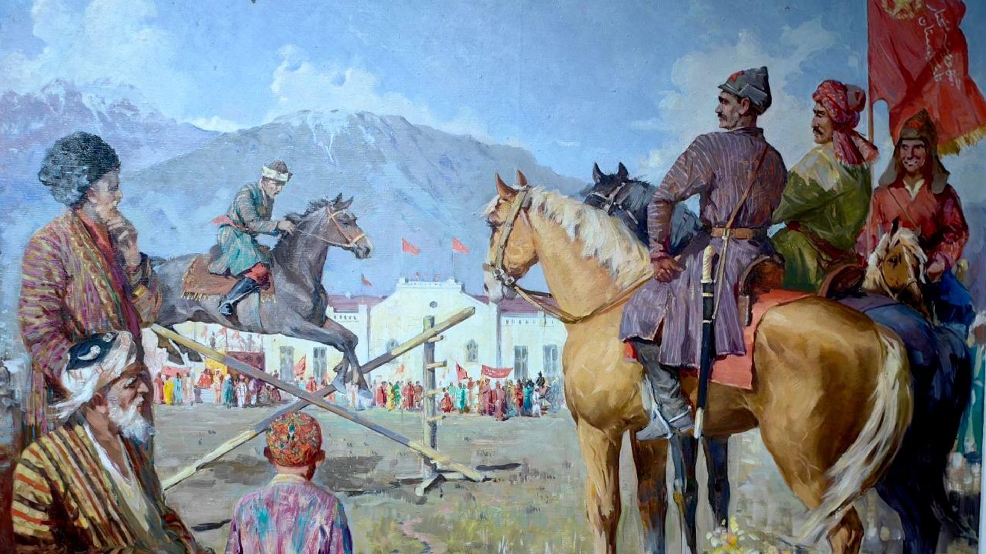 Ашур Хайдаров. Праздник по случаю образования ТаджАССР Ашур Хайдаров. Праздник по случаю образования ТаджАССР - Sputnik Таджикистан, 1920, 21.07.2026