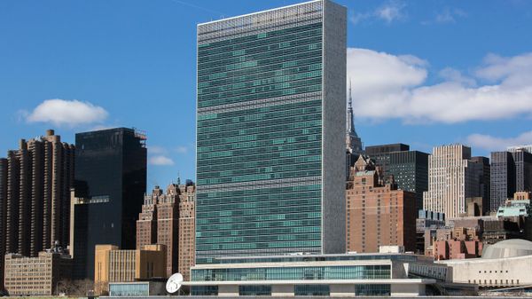 Здание Организации Объединенных Наций в Нью-Йорке. - Sputnik Таджикистан