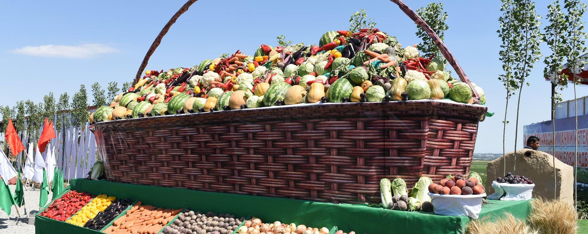 Выставка сельскохозяйственной продукции в Деваштичском районе. - Sputnik Таджикистан, 1920, 26.08.2026